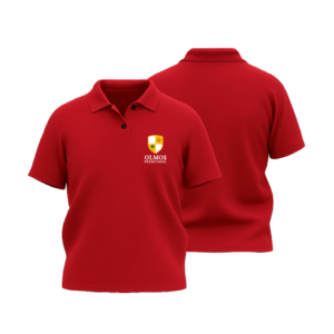 camisa polo roja