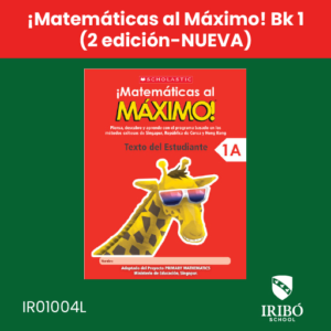 ¡matemáticas al máximo! bk 1 (2 edición nueva)