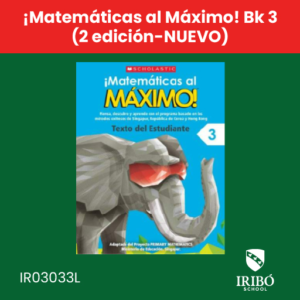 ¡matemáticas al máximo! bk 3 (2 edición nuevo)