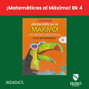 ¡matemáticas al máximo! bk 4