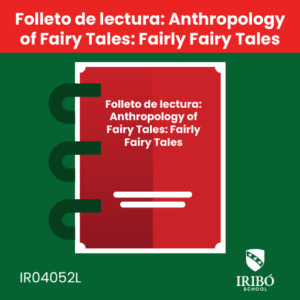 folleto de lectura: anthropology of fairy tales: fairly fairy tales