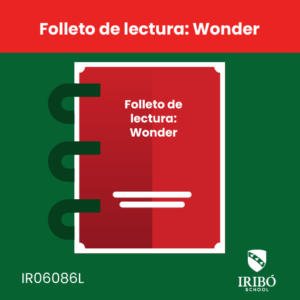 folleto de lectura: wonder
